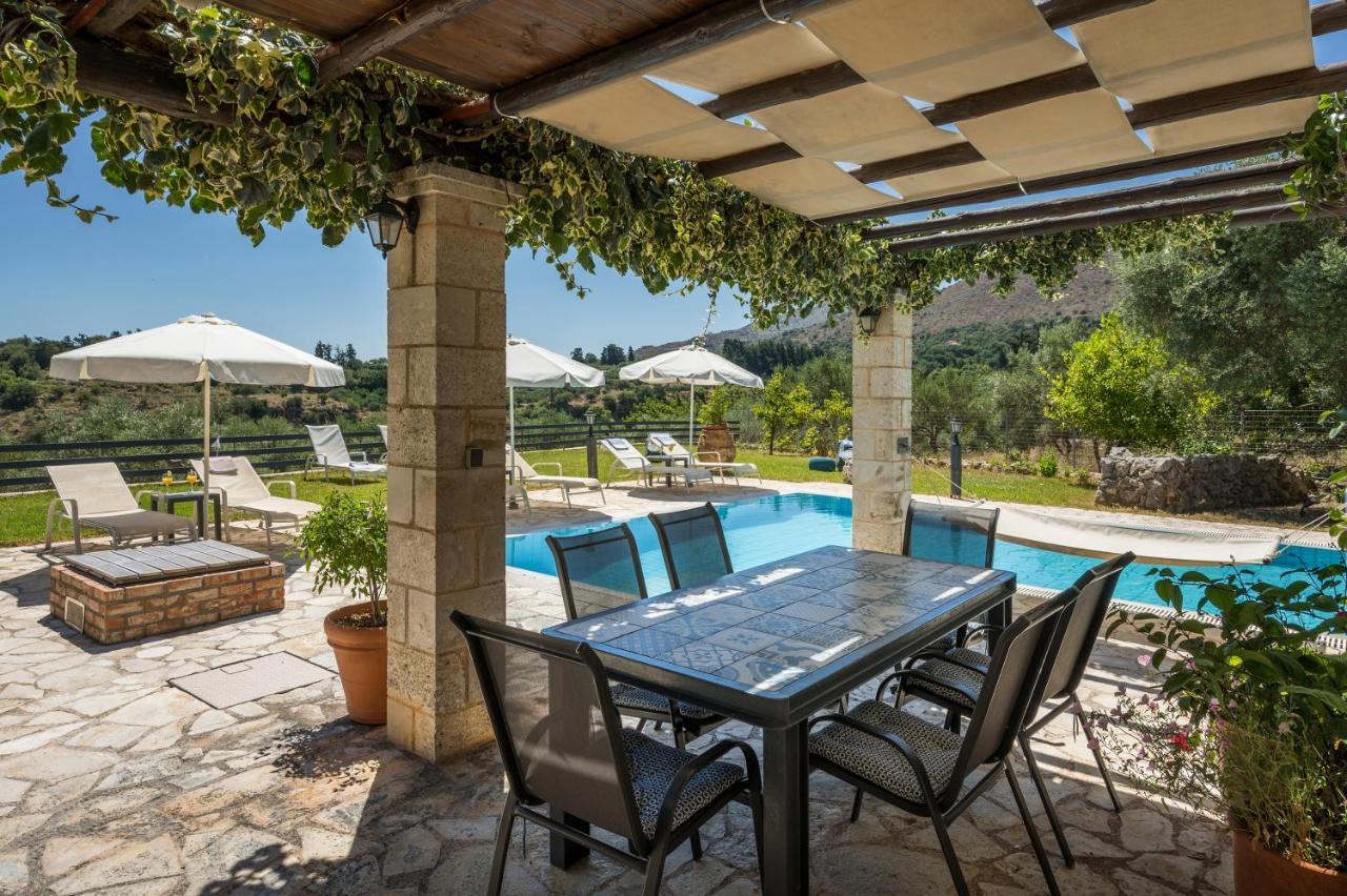 Boutique Villa Petra Amanda Heated Pool Optional Fílippos Esterno foto