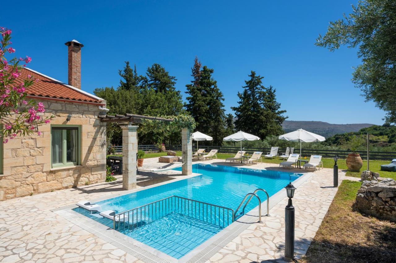 Boutique Villa Petra Amanda Heated Pool Optional Fílippos Esterno foto