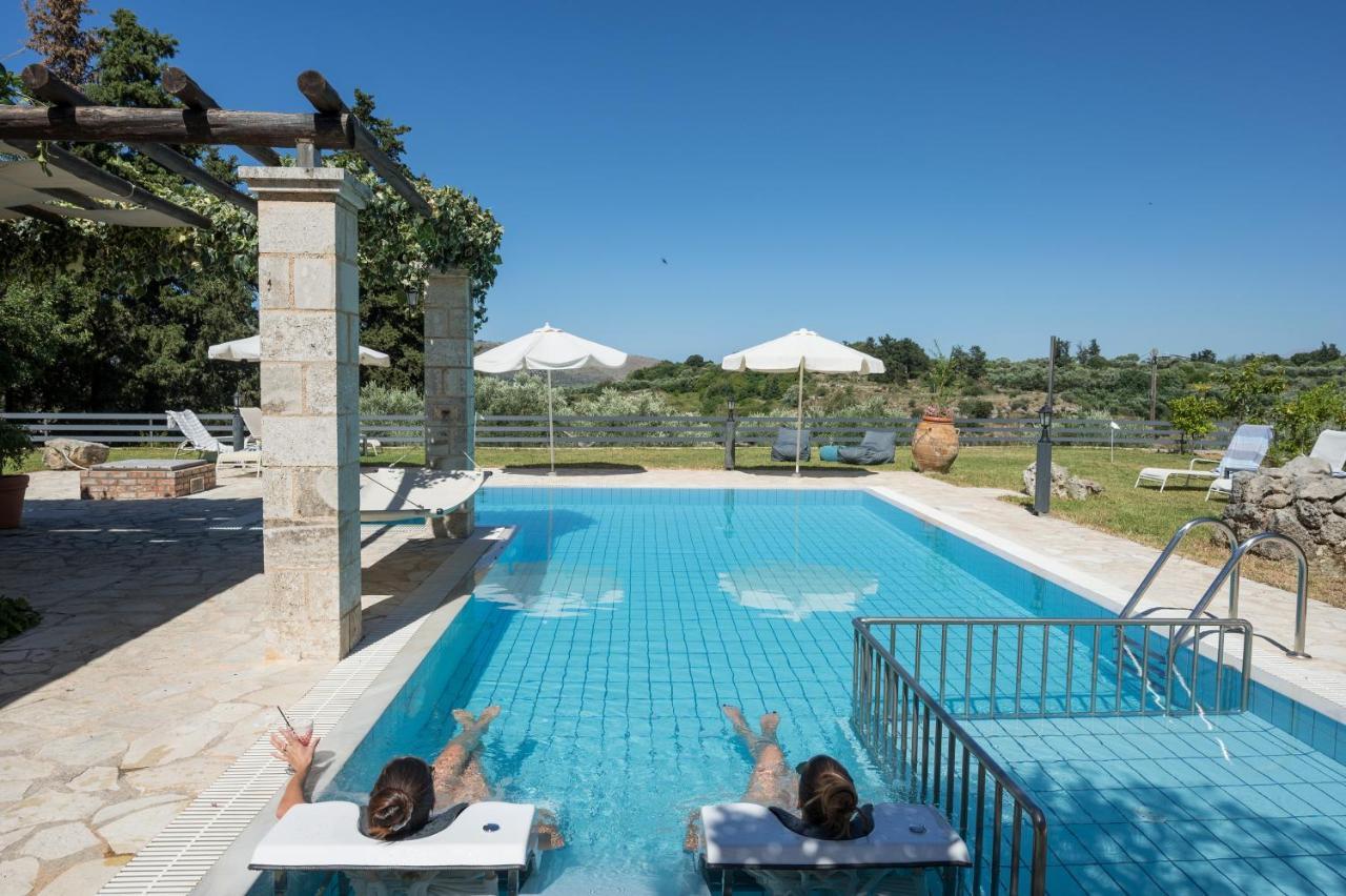 Boutique Villa Petra Amanda Heated Pool Optional Fílippos Esterno foto