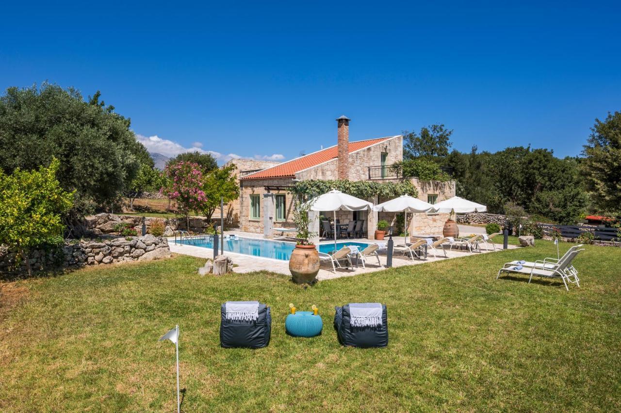 Boutique Villa Petra Amanda Heated Pool Optional Fílippos Esterno foto
