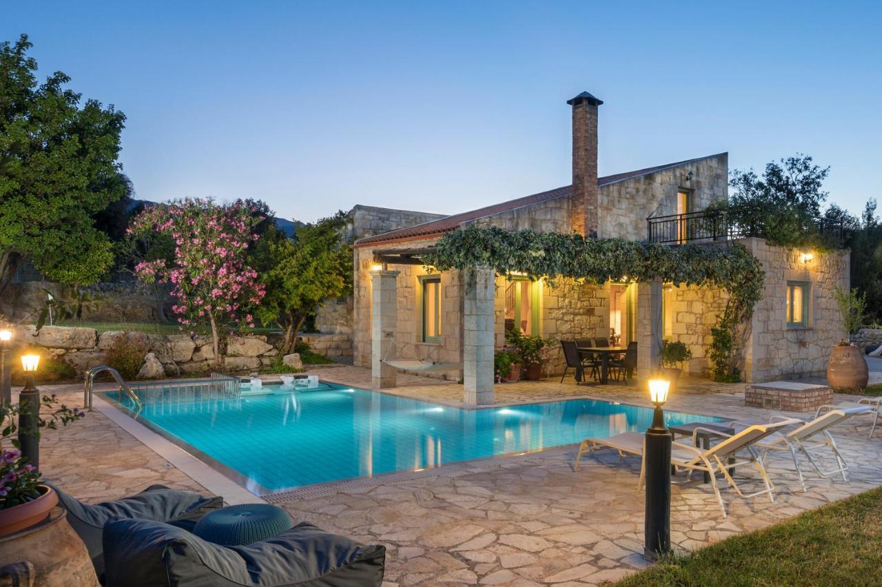 Boutique Villa Petra Amanda Heated Pool Optional Fílippos Esterno foto