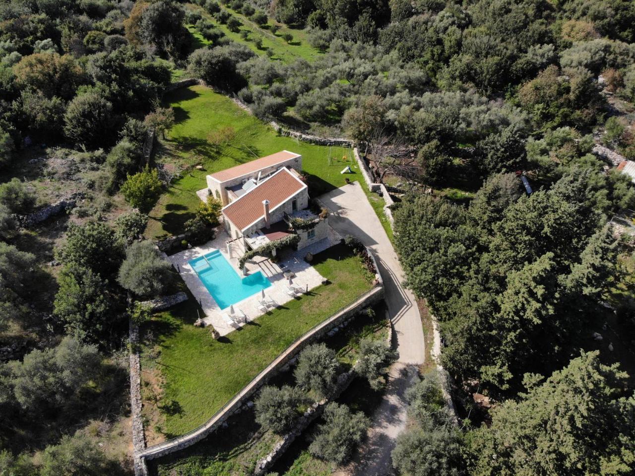 Boutique Villa Petra Amanda Heated Pool Optional Fílippos Esterno foto